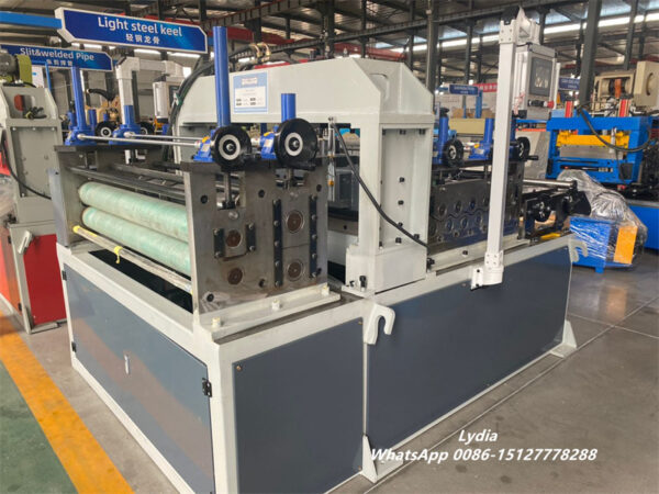 slitting line01 Industrial steel slitting machine with PLC control system and touch screen operation