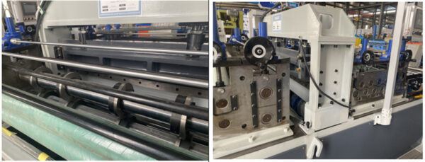 slitting line111 Steel coil leveling and slitting machine with 0–20m/min processing speed