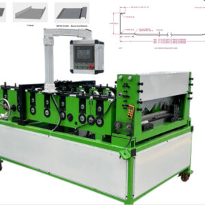 standing seam 05 Zhongtuo SSQ II MultiPro Roof Panel Machine Multi-Profile Standing Seam Roll Forming Machine Manufacturer