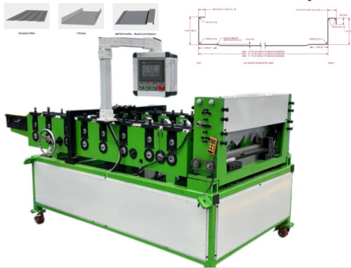 standing seam 05 Zhongtuo SSQ II MultiPro Roof Panel Machine Multi-Profile Standing Seam Roll Forming Machine Manufacturer