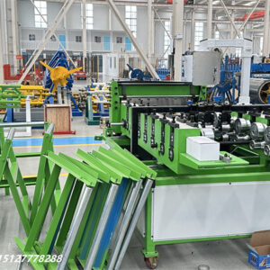 standing seam 18 Portable SSQ II roof panel machine for on-site standing seam metal roof panel production