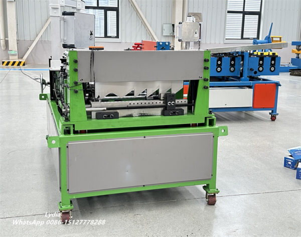 standing seam 19 Portable SSQ II roof panel machine for on-site standing seam metal roof panel production