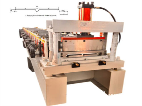 Metal façade cladding roll forming machine