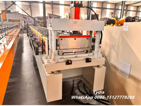 wall cladding01 PPGI exterior wall panel roll forming production line with PLC control