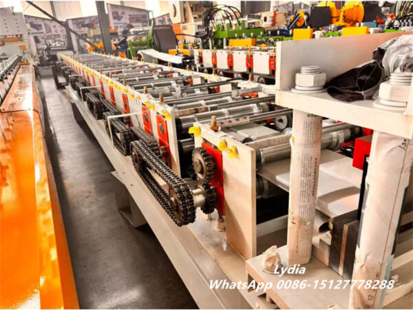 wall cladding03 High speed trapezoidal wall cladding machine for industrial building panels