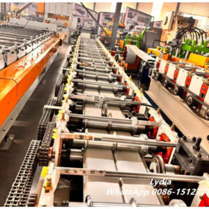 wall cladding05 Trapezoidal exterior wall cladding roll forming machine producing metal wall panels