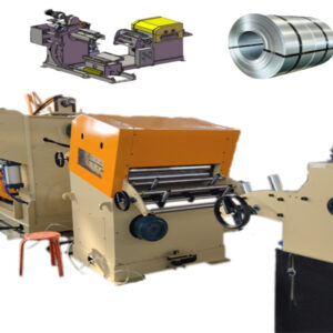 6T Hydraulic decoiler01 6T Hydraulic Decoiler with Leveling Machine for Metal Coil Feeding and Straightening