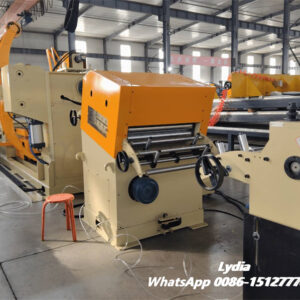 6T Hydraulic decoiler0704 2 in 1 Hydraulic Decoiler and Leveling Machine with Coil Loading Car