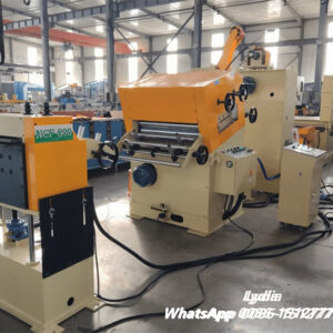 6T Hydraulic decoiler0707 Heavy Duty 6 Ton Hydraulic Decoiler with Precision Straightening Rollers