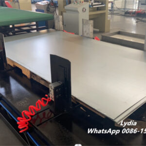 Cut To length 002 automatic stacking system for cut to length line sheet metal conveyor and collection table