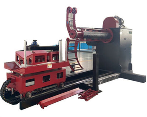 Cut To length 004 8 ton hydraulic decoiler for cut to length line coil loading and uncoiling system