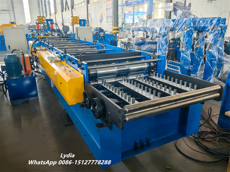 Double Line Roof To Wall Roll Forming Machine