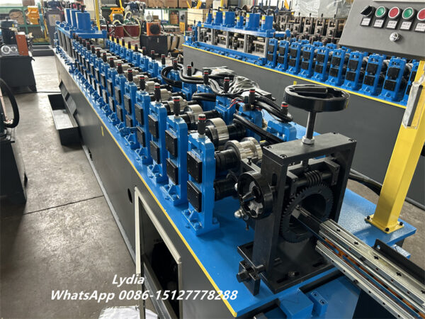 Gas Stove Frame Roll Forming Machine06 Automatic Gas Stoves Steel Frame Making Machine with Punching and Roll Forming System