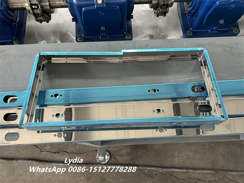Finished Stainless Steel Gas Stove Frame Produced by Roll Forming Machine