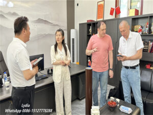 Belarus customer discussing Stud and Track Roll Forming Machine project with ZTRFM sales team