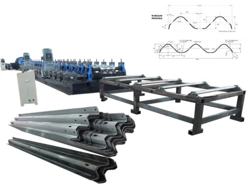 Guardrail Punching and Roll Forming System