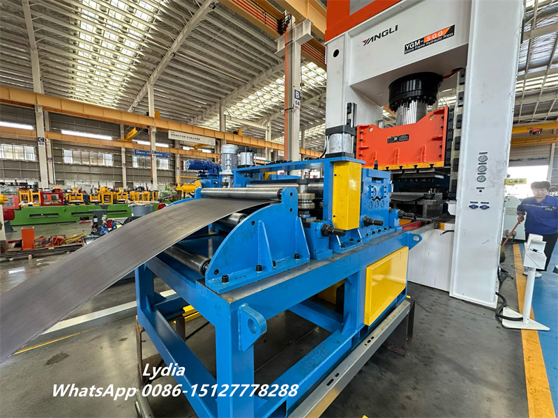 Steel Road Safety Barrier Roll Forming Machine