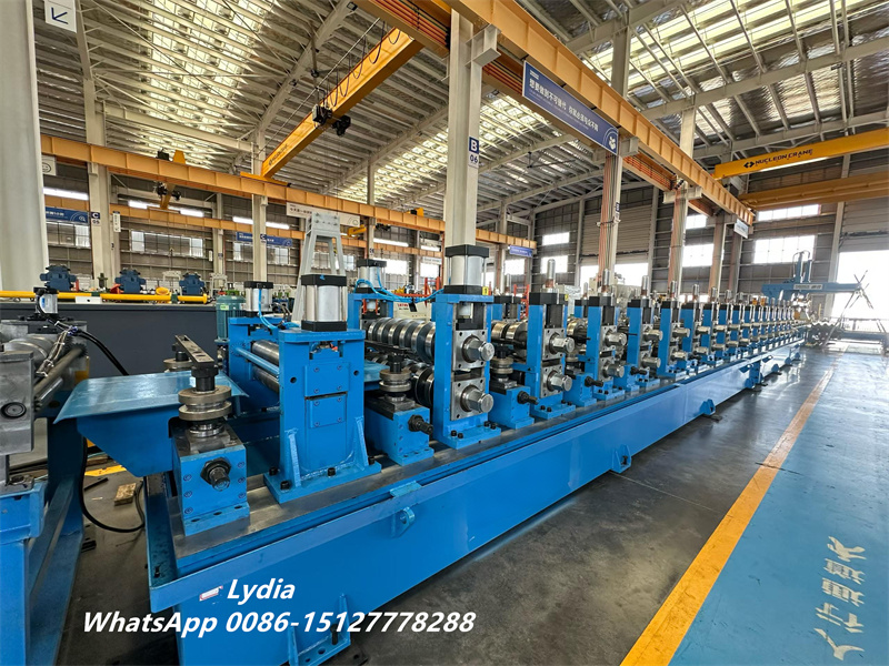 Highway Guardrail Roll Forming Machine Production Line