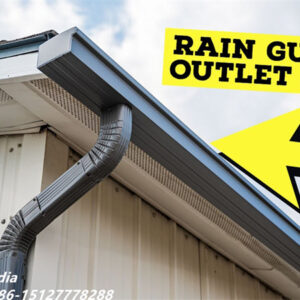 K Style Gutter02 Automatic water gutter production line for roofing drainage applications