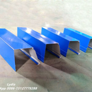 K Style Gutter04 Zhongtuo Steel K-Style Gutter Roll Forming Machine Automatic Rain Gutter Making Machine Manufacturer