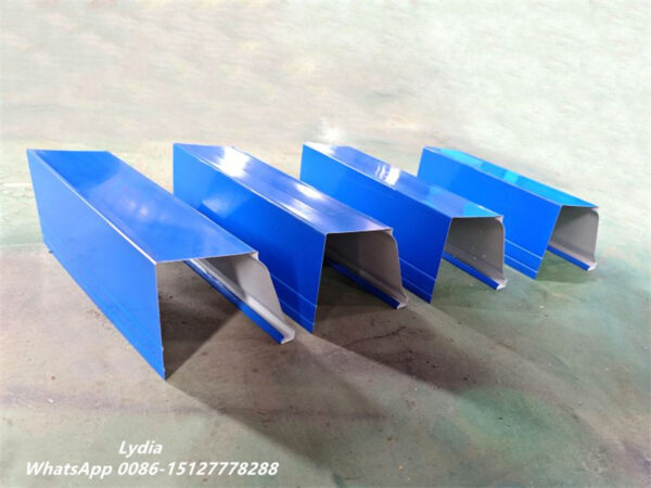 K Style Gutter04 Zhongtuo Steel K-Style Gutter Roll Forming Machine Automatic Rain Gutter Making Machine Manufacturer