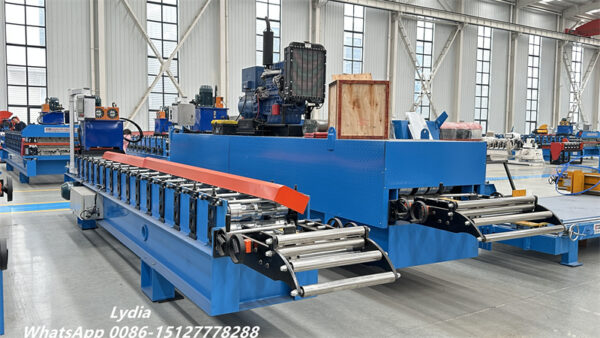 K Style Gutter07 Steel gutter profile roll forming machine for residential drainage systems