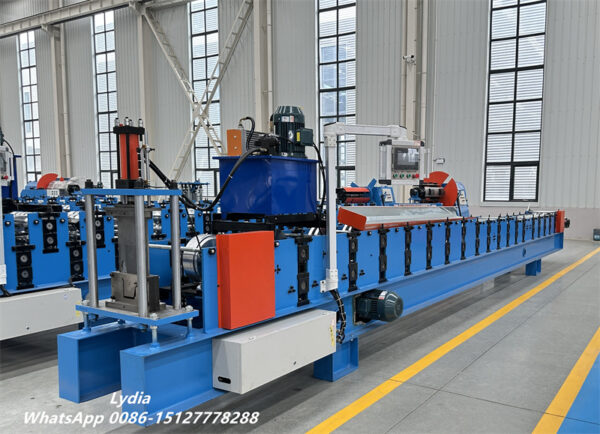 K Style Gutter09 High-speed rainwater gutter manufacturing equipment