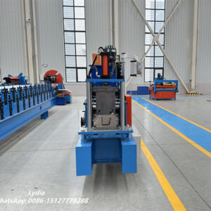 K Style Gutter10 PLC controlled metal gutter roll forming machine