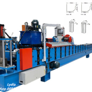 K Style Gutter101 Automatic rain gutter making machine for galvanized steel gutters