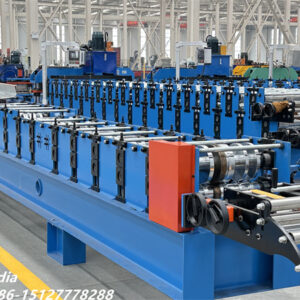 K Style Gutter13 K-style gutter roll former with hydraulic cutting system