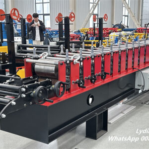 L purlin10 Automatic L angle profile making machine with PLC control