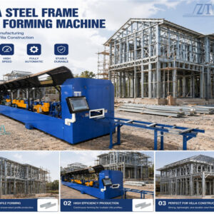 Light Gauge Steel01 Full Automatic Single Profile Light Gauge Steel Framing Machine