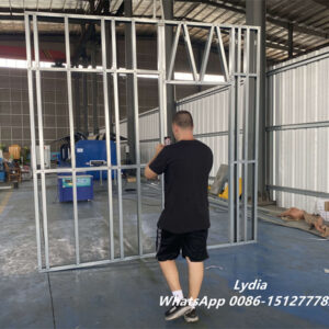 Light Gauge Steel03 LGS Framing Machine Producing C Stud Profiles