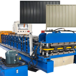 Metal fence Machine01 Australia Metal Fence Roll Forming Machine Production Line