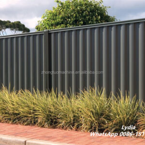 Metal fence Machine06 Australia Steel Boundary Fence Panel Machine
