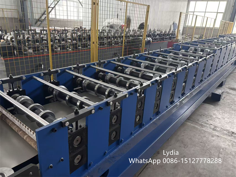 Automatic Round Downpipe Roll Forming Machine with Hydraulic Cutting System