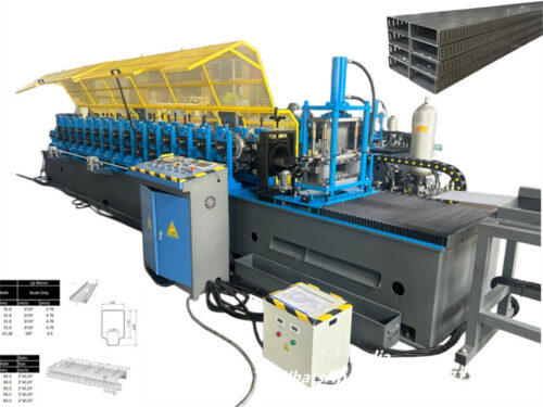 Slotted Track019 Multi-Slot Track Roll Forming Machine for Slotted Track Production