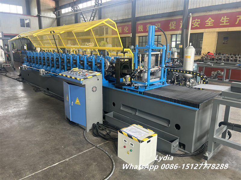 Multi-Slot Track Profile Punching and Roll Forming Machine