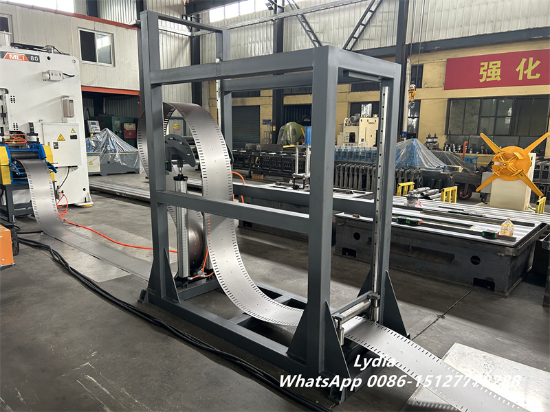 Slotted Stud and Track Roll Forming Machine with Punching System