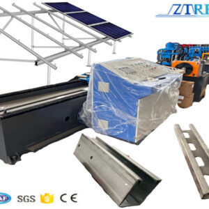 Solar Brackets Machine 1201 Solar Panel Mounting Bracket Roll Forming Machine production line