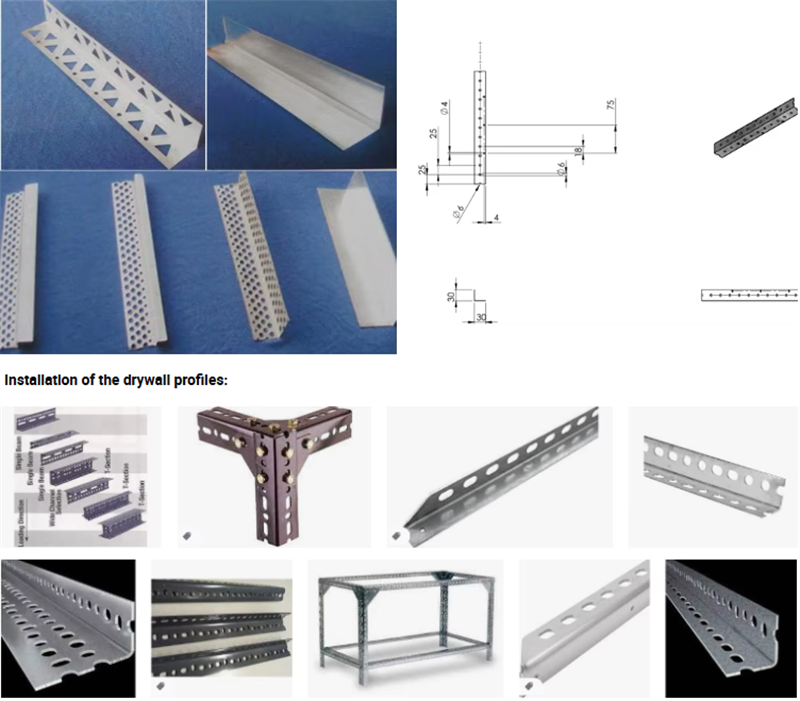 Plasterboard Corner Bead Making Machine