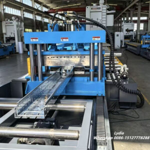 High-Speed Cable Tray Roll Forming Machine with Hydraulic Cutting System