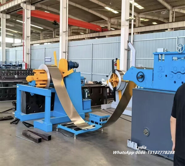 Hydraulic Decoiler for Cable Tray Roll Forming Production Line