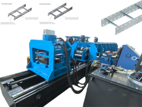 Cable Ladder Rung Roll Forming Machine