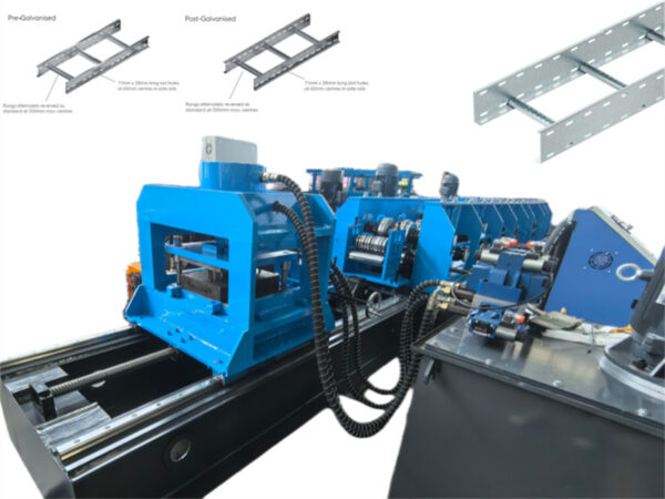cable ladder rung09 Cable Ladder Rung Roll Forming Machine