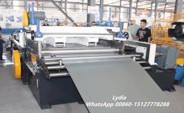 cut to length Line01 Hydraulic shearing machine for metal sheet cut to length line