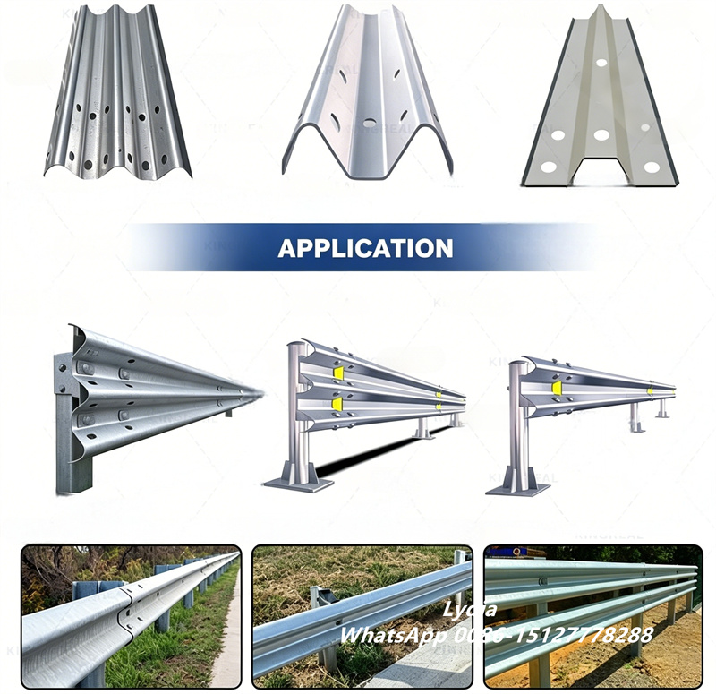 automatic highway safety barrier machine