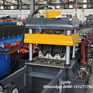 highway Guardrail14 w beam guardrail making machine