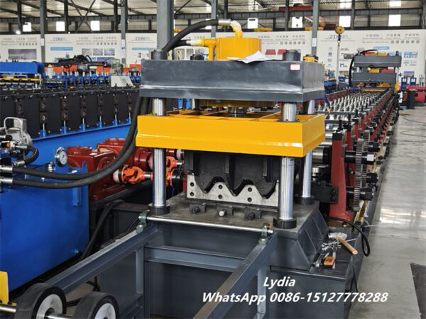 highway Guardrail14 w beam guardrail making machine