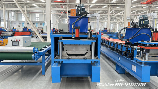snap lock standing seam01 Standing Seam Roof Panel Roll Forming Machine